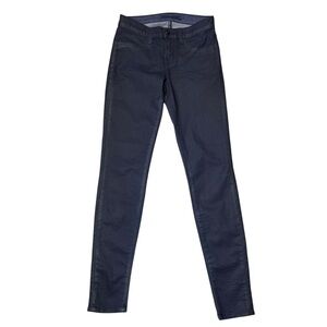 J BRAND Denim Jeans Leggings In Blue Knight Size 25